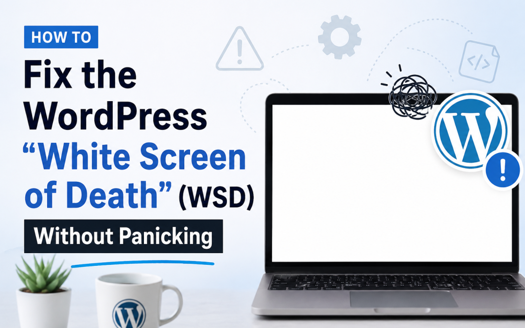 How to Fix the WordPress “White Screen of Death” (WSD) Without Panicking